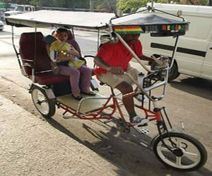 vélo taxis à cuba