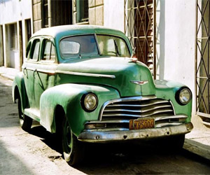 vieille voiture américaine